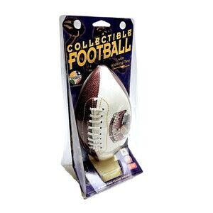 San Francisco 49ers NFL Mini Football Fotoball w Kicking  Tee NOS VINTAGE NEW!